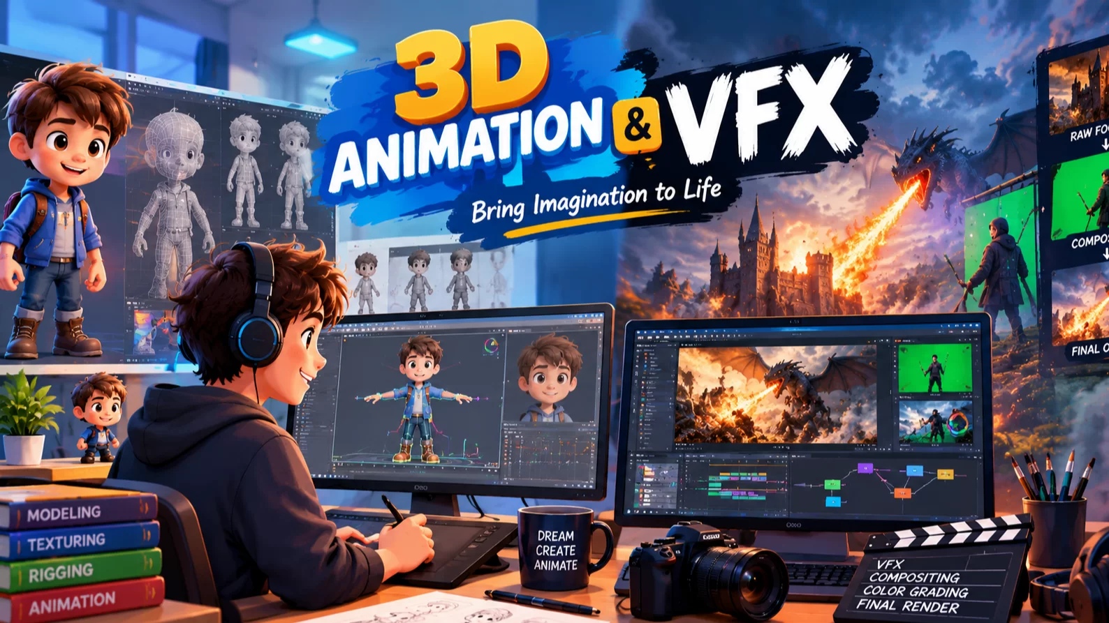 3d Animation And Vfx